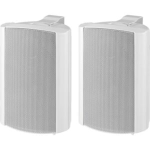 Coppia Casse Acustiche 100V 15W Bianco